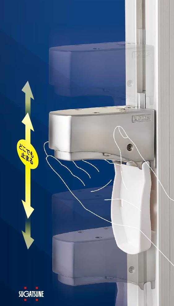 LAMP フリースライドロック FSL-V36 | スガツネ工業 | MISUMI(ミスミ)